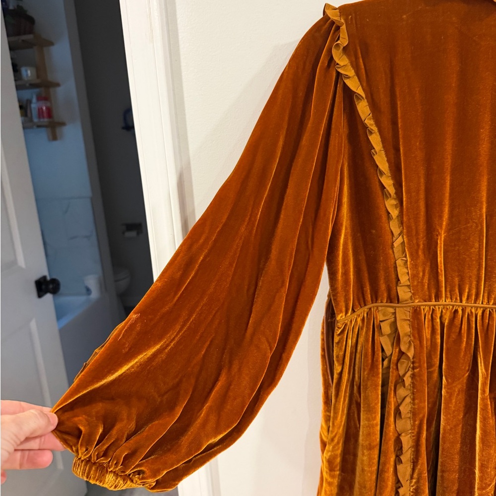 Ulla Johnson Erika Ruffle Dress size 6 - Picture 10 of 11